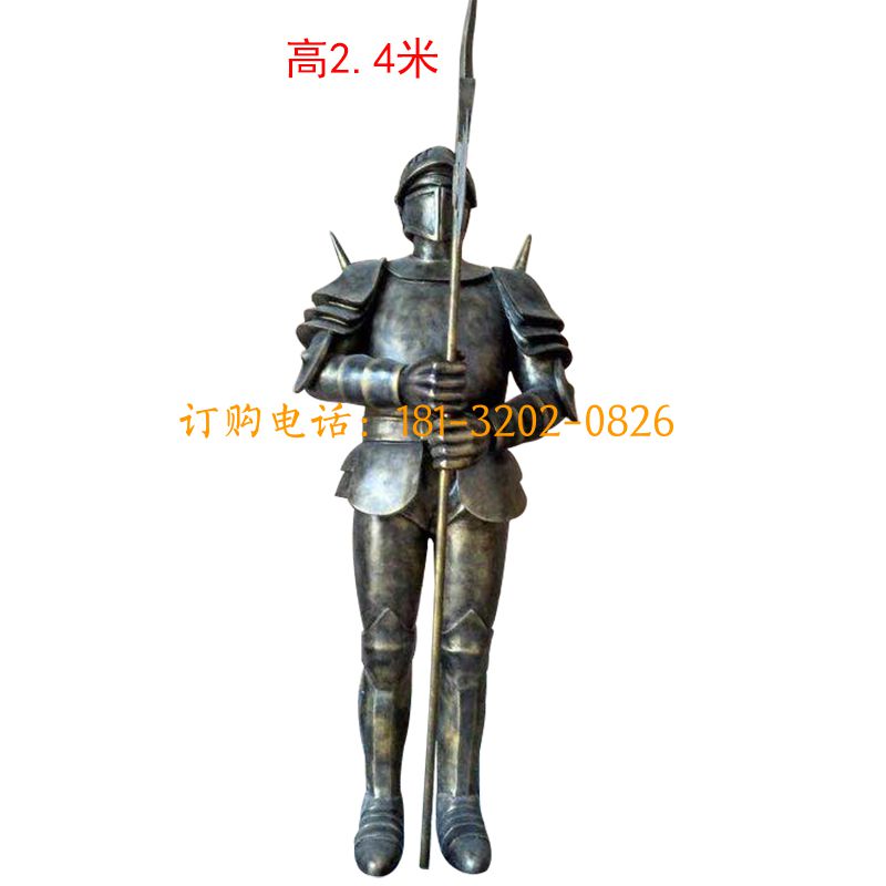 玻璃钢罗马士兵雕塑