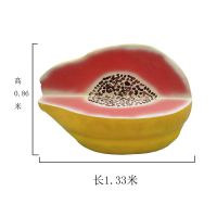 玻璃钢木瓜座椅雕塑
