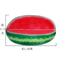 玻璃钢西瓜座椅雕塑