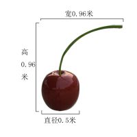 玻璃钢樱桃雕塑