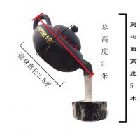 玻璃钢天壶雕塑