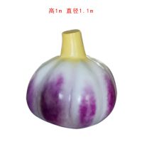 玻璃钢蒜头雕塑