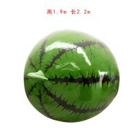 玻璃钢仿真西瓜雕塑