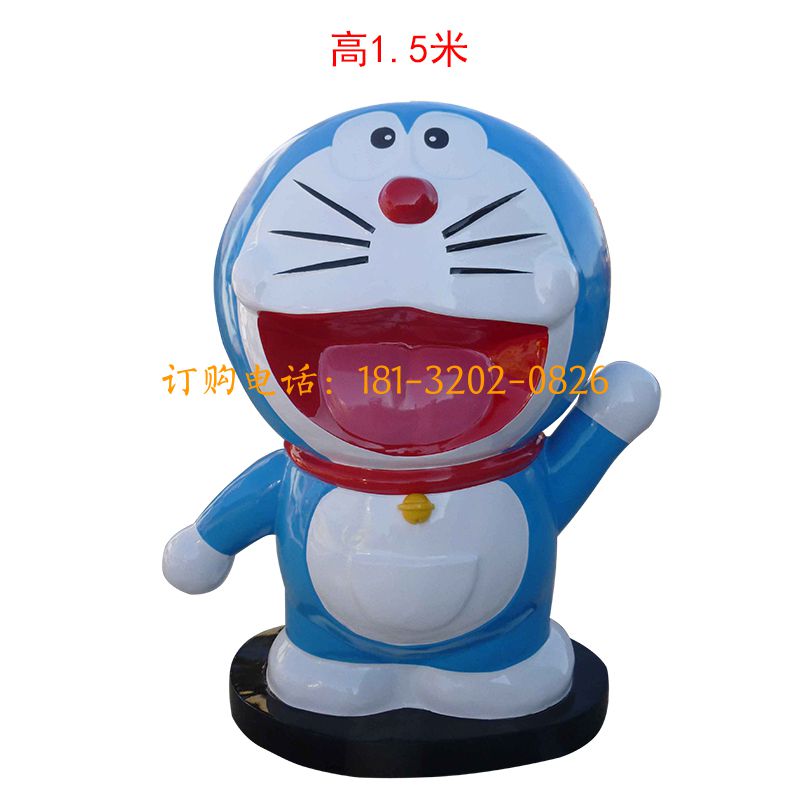 玻璃钢哆啦A梦卡通人物雕塑-哆啦A梦
