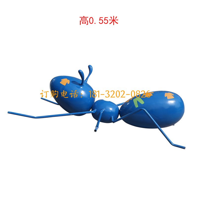 玻璃钢蚂蚁雕塑-彩绘蚂蚁