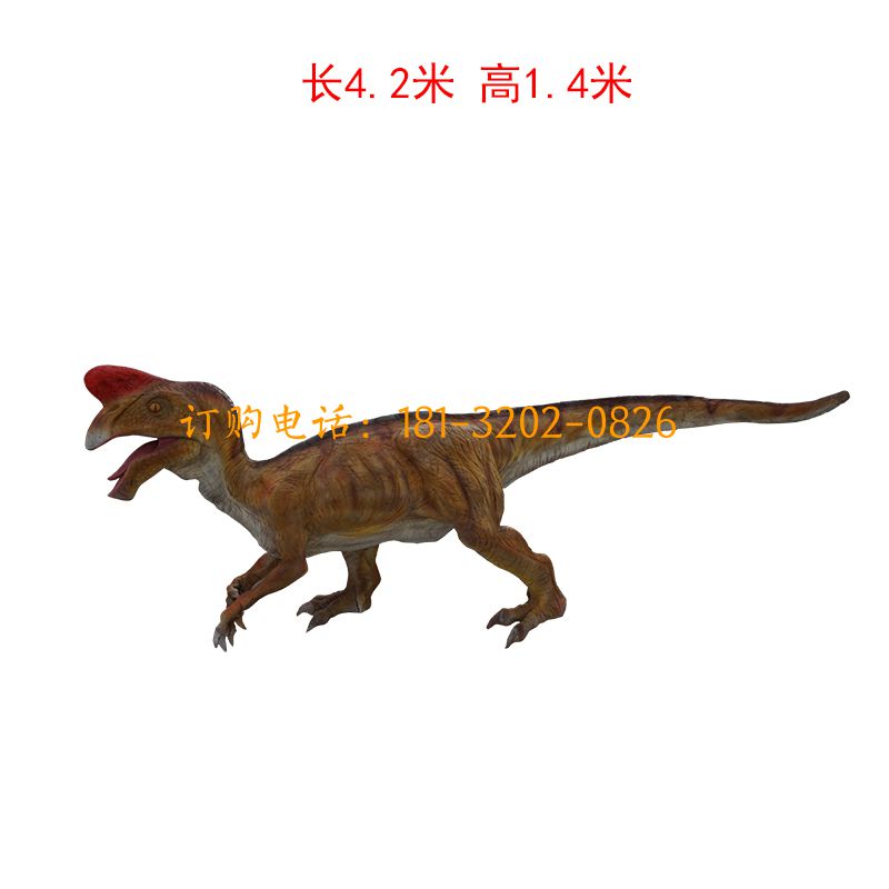 硅胶仿真恐龙雕塑-窃蛋龙