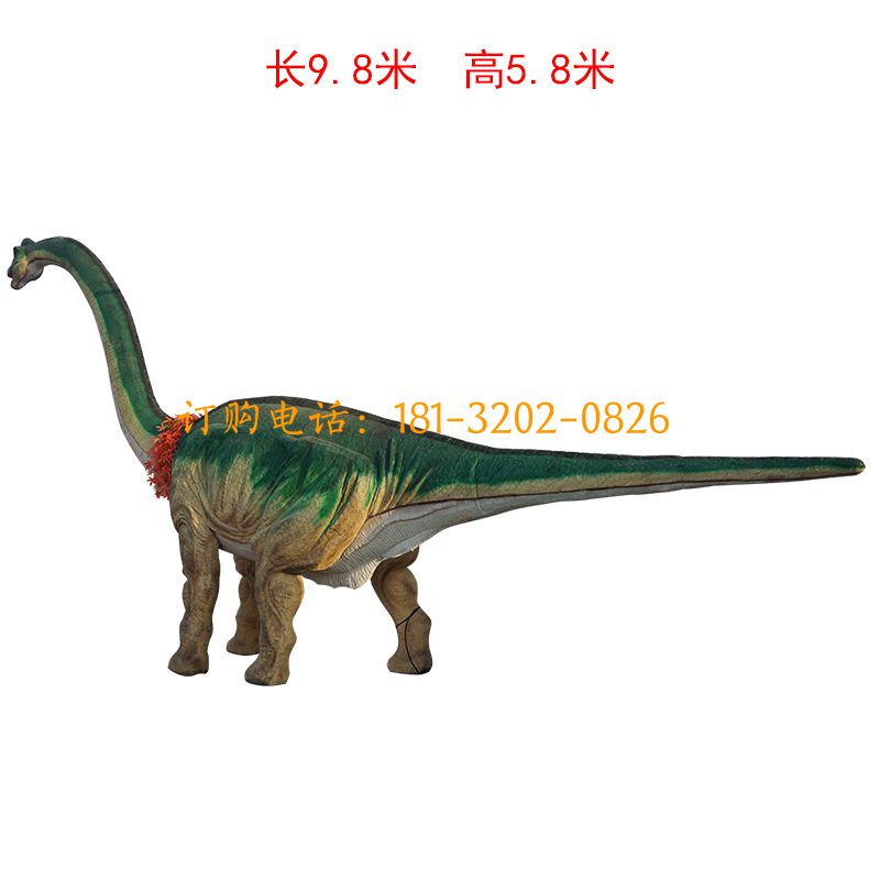 大型硅胶恐龙雕塑-腕龙