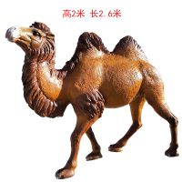 玻璃钢行走仿真骆驼雕塑