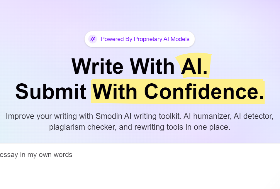 Smodin AI Content Detector