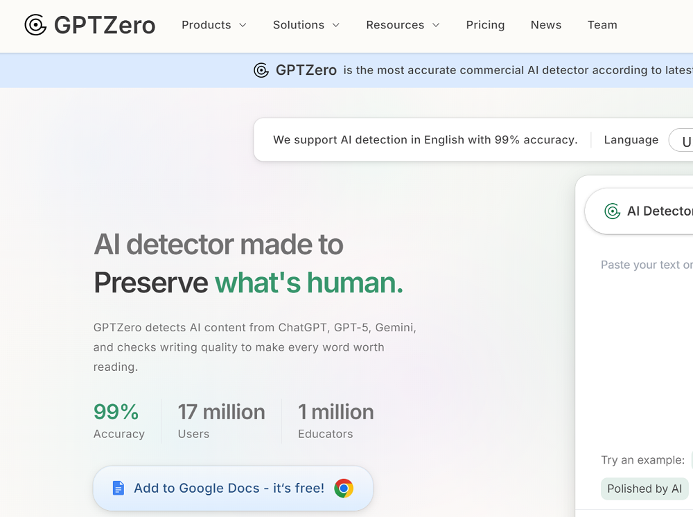 GPTZero