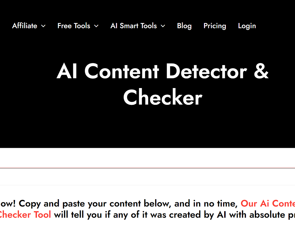 Writecream AI Content Detector