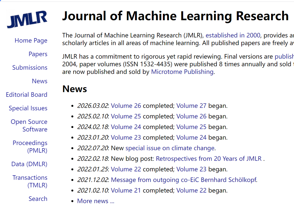 JMLR