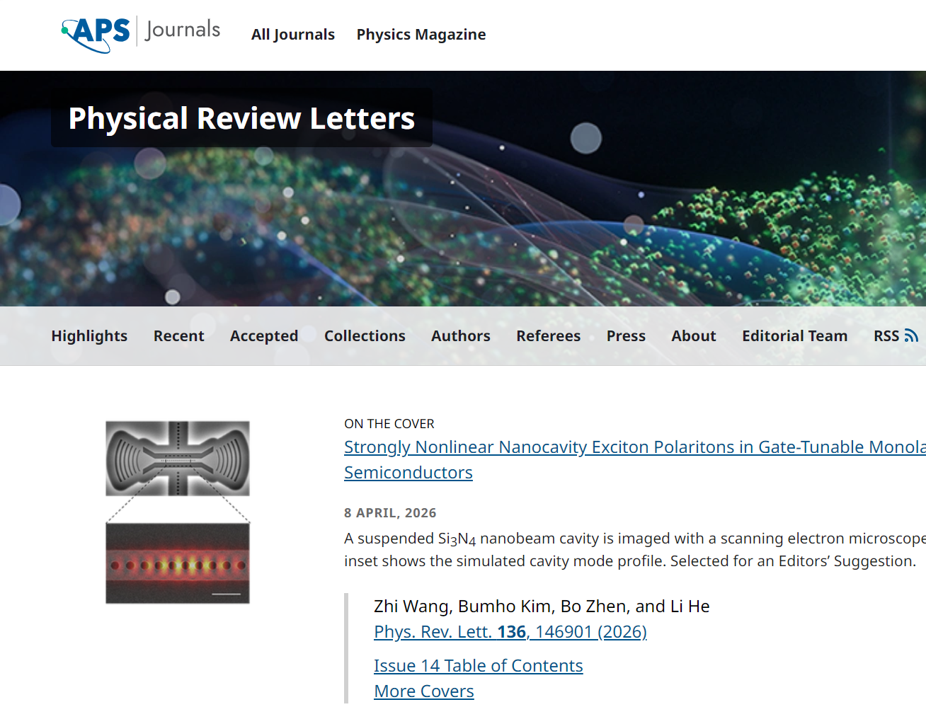 Physical Review Letters