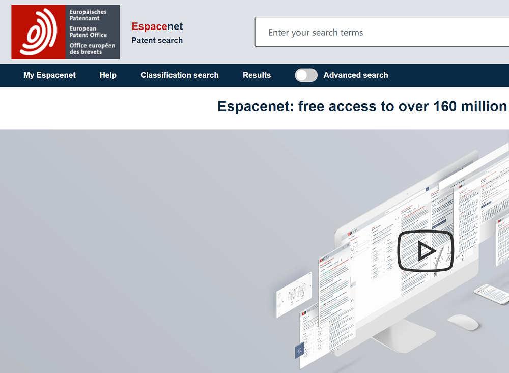 欧洲专利全文数据库